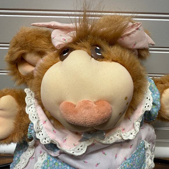 Furskins Bear PERSIMMON 14” By Xavier Roberts-Cabbage Patch - Picture 3 of 10